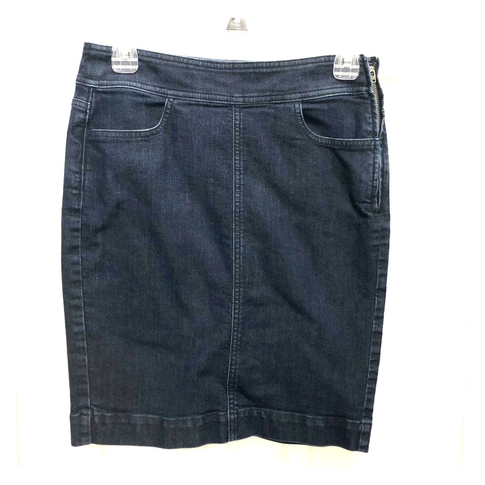 Loft denim skirt